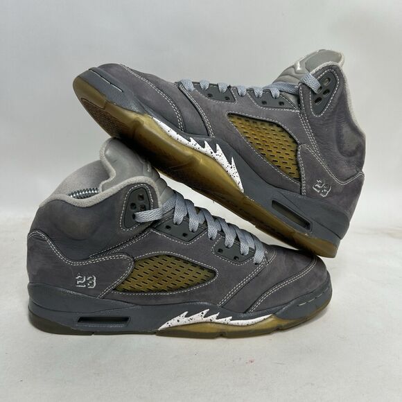 Nike Shoes - Nike Shoes Air Jordan 5 Retro GS “Wolf Grey" 2024